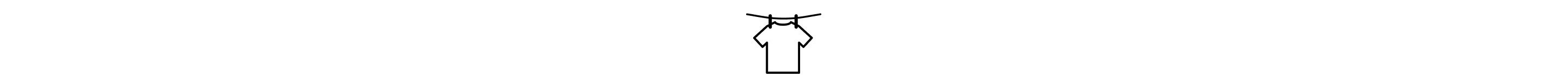 Air dry laundry icon