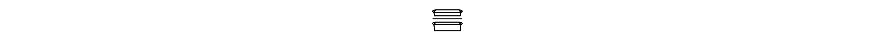 Two baskets icon