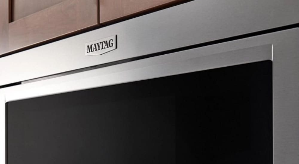 Close-up of a Maytag® microwave