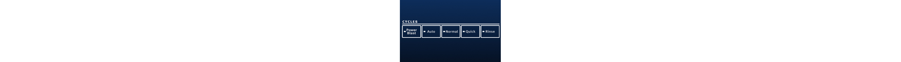 A dishwasher control panel icon