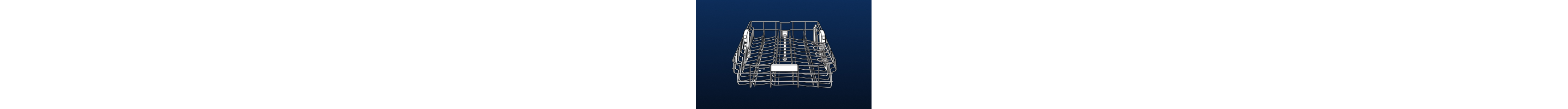 A dishwasher rack icon