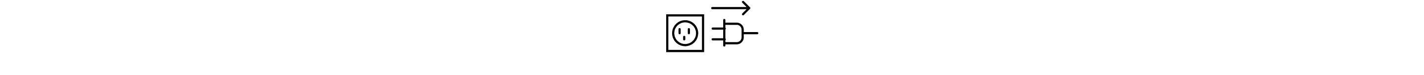Unplugging from an outlet icon