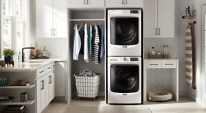 Counter depth stackable washer sales and dryer