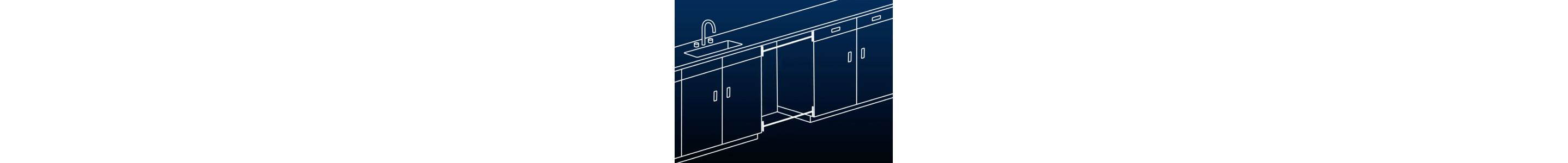 Dishwasher opening width