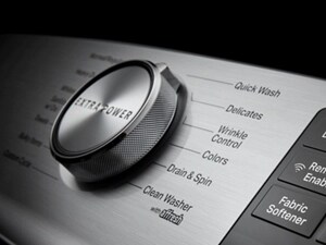 Controls on a Maytag® washing machine
