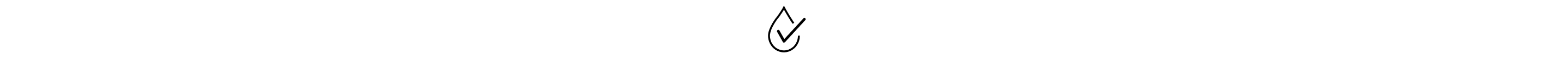 Water droplet check icon