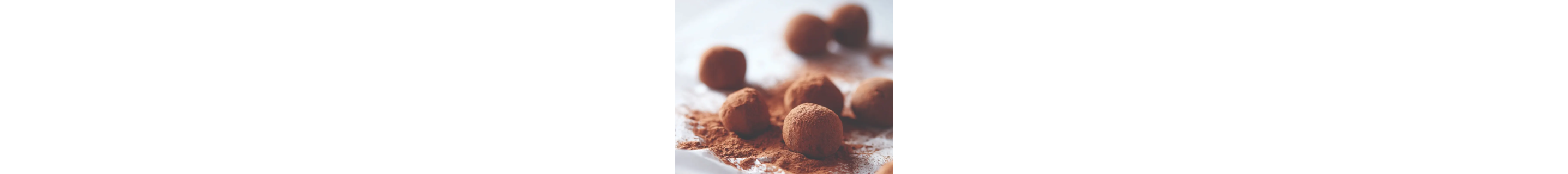 Small pieces of chocolate