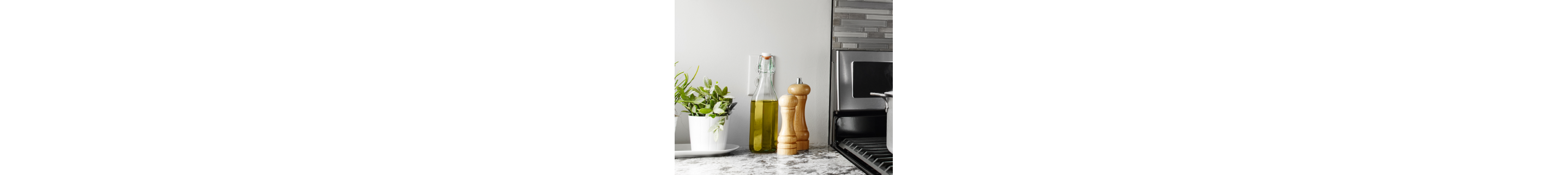 Olive oil on a countertop