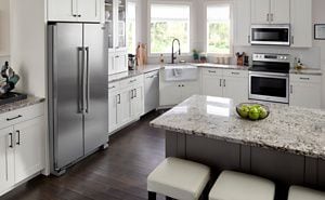 White sales house refrigerator