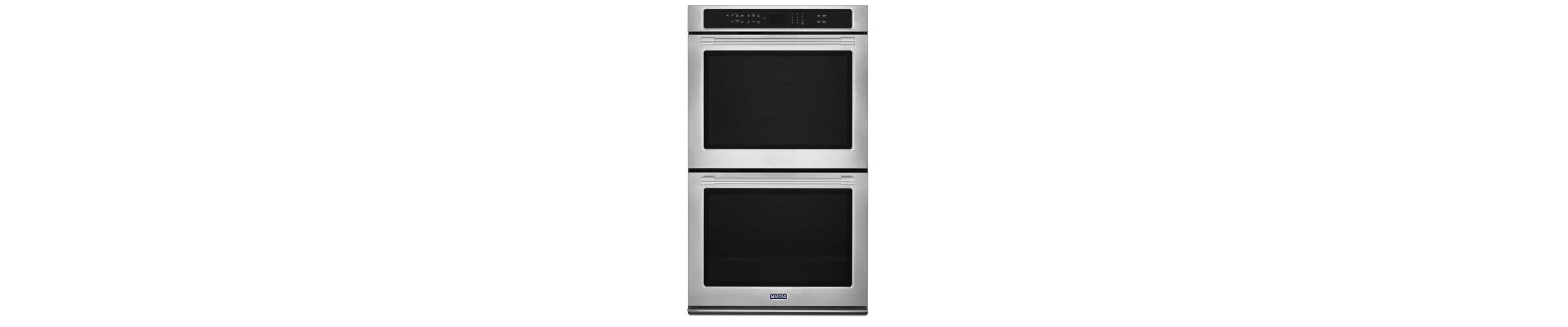 A double wall oven