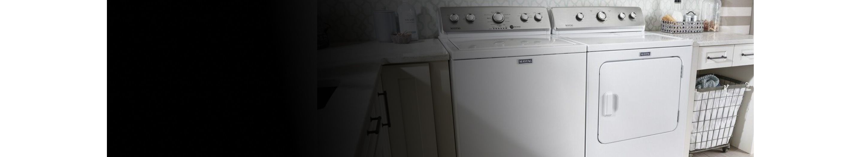 Maytag® top load laundry pair 