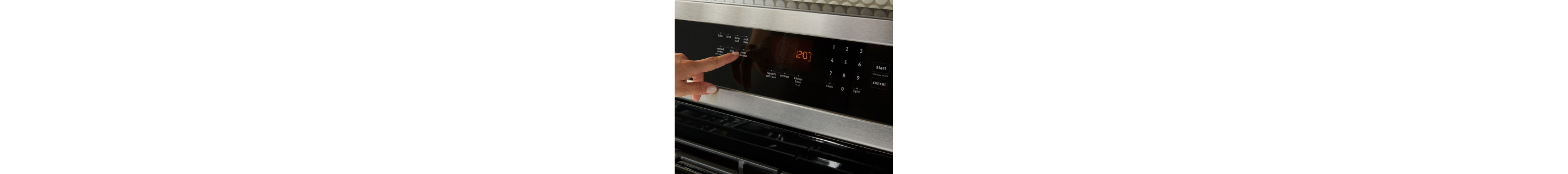 Maytag® range control panel