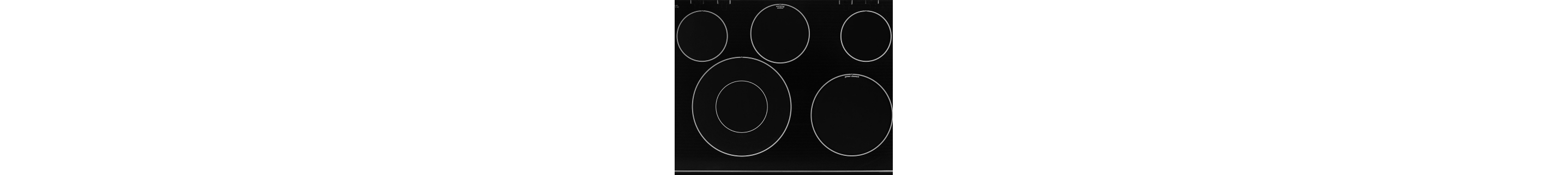 Maytag® electric range burners
