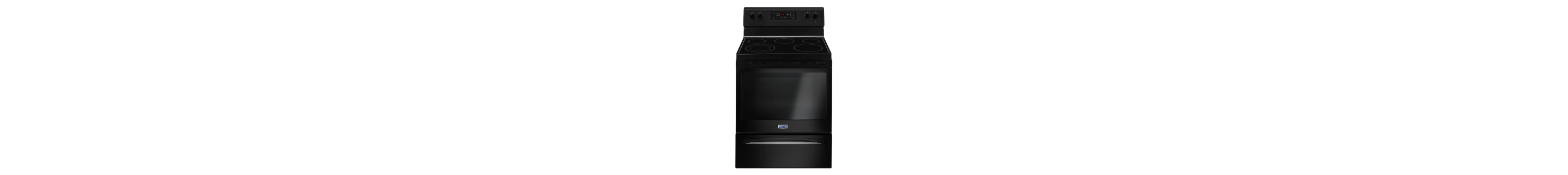 Black Maytag® electric range