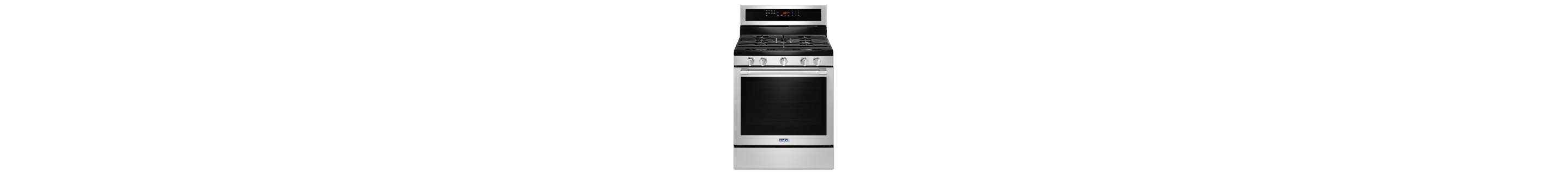 Stainless steel Maytag® gas range