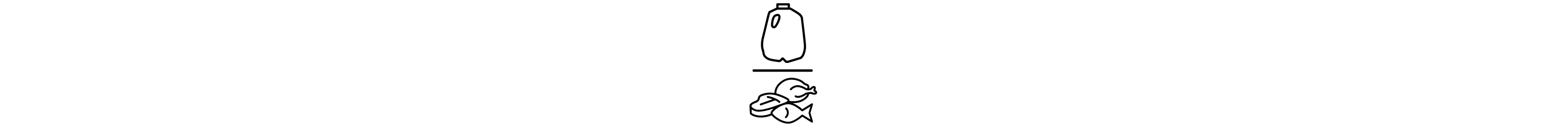Milk on top and meat on bottom icon