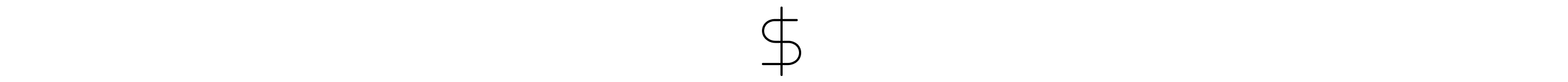 Dollar sign icon