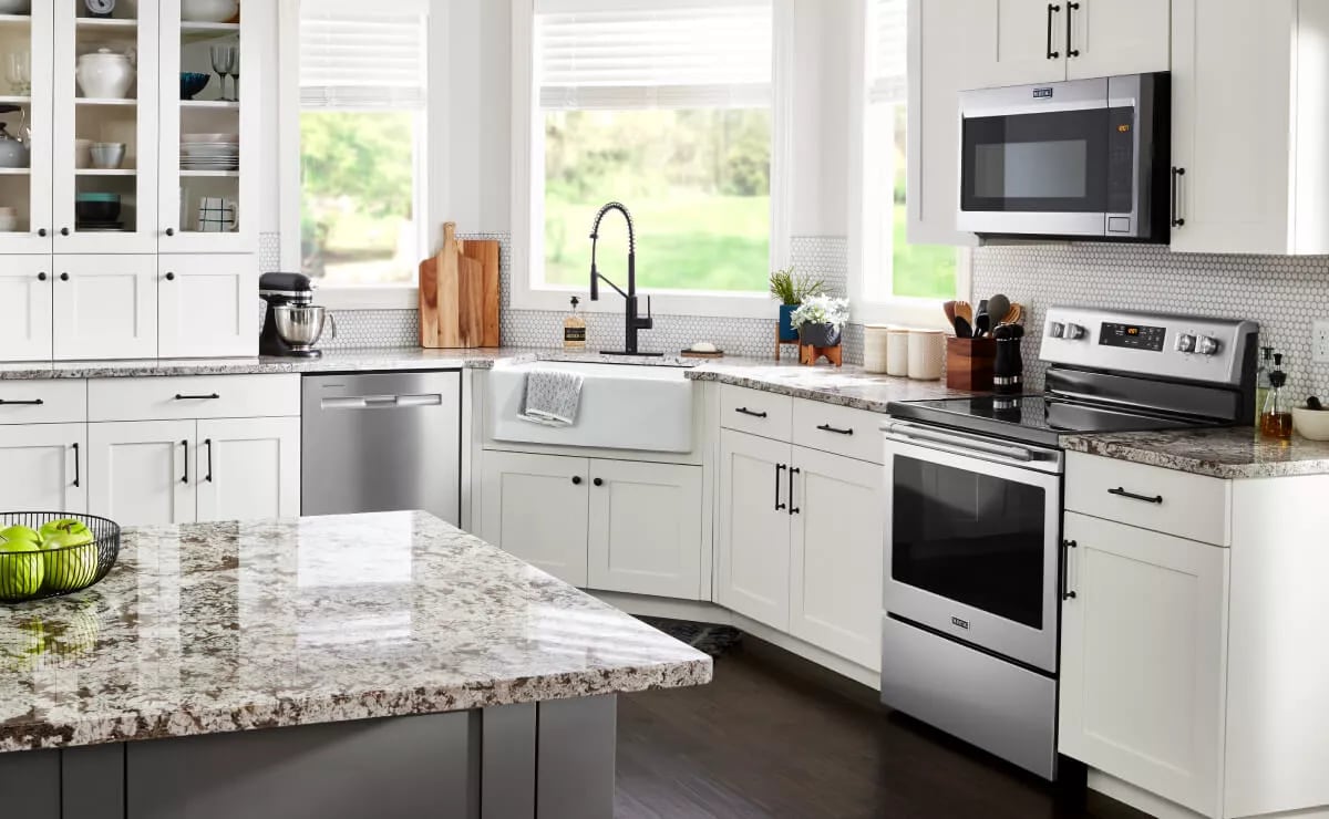 Where Should I Put a Microwave in My Kitchen? | Maytag, image size:1200x740