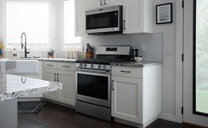 New electric oven smoking online