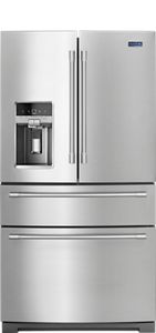 36-Inch Wide 4-Door French Door Refrigerator - 26 cu. ft.