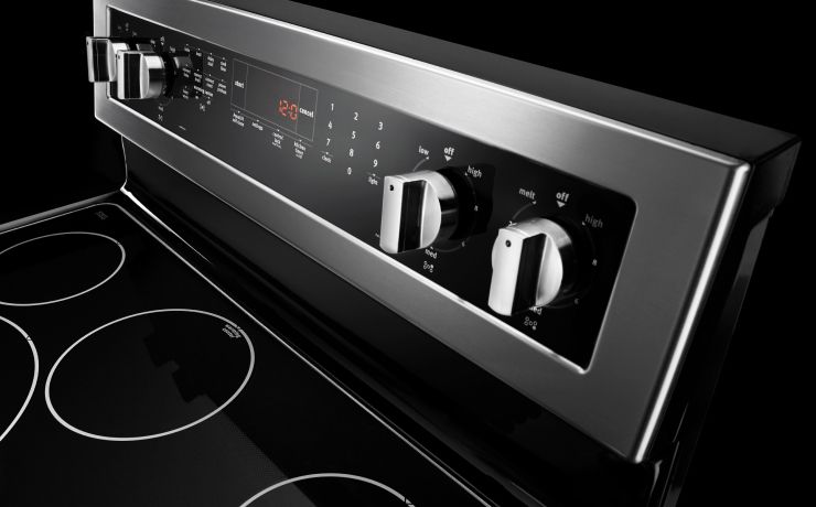 Electric stove.