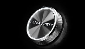 Close-up view of Maytag® Extra Power.