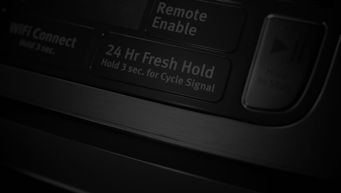 A closeup of the Pet Pro Filter in the washer.