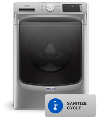 Maytag® front load washer.