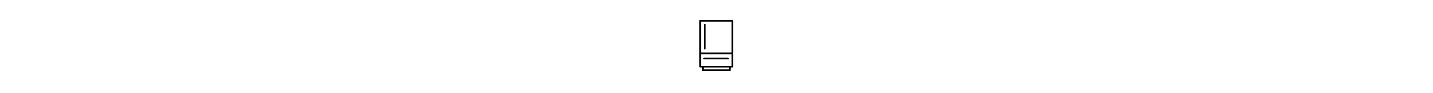 Bottom-freezer refrigerator icon