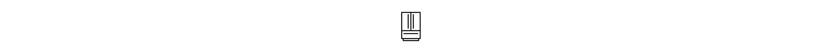 French door refrigerator icon