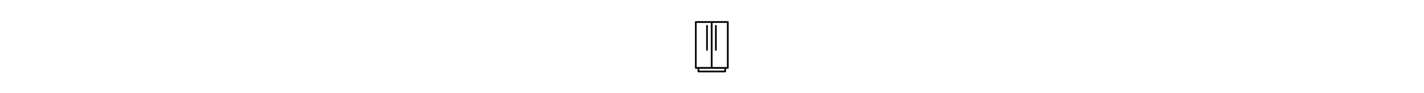 Side-by-side refrigerator icon