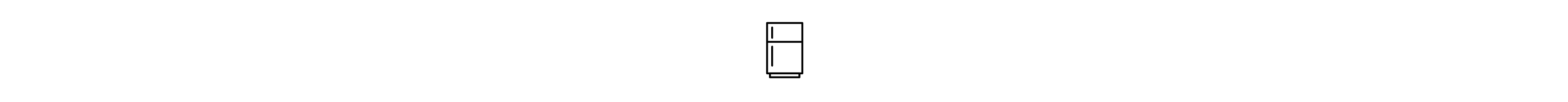 Top-freezer refrigerator icon