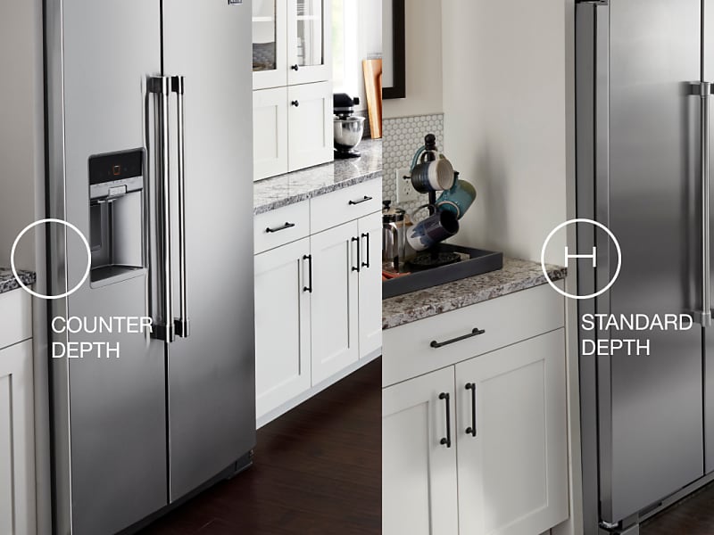 What is a Counter-Depth Refrigerator? | Maytag