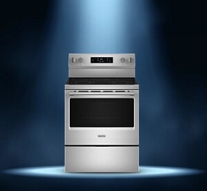 A Whirlpool® Gas and Electric Range