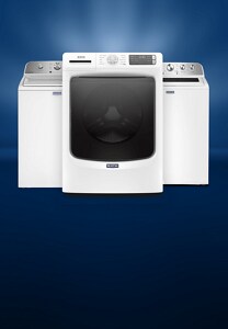 A group of three Maytag® washers