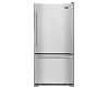 A Maytag® bottom-freezer refrigerator