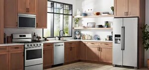 A kitchen with Maytag® appliances