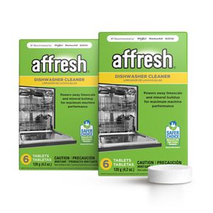affresh Dishwasher Cleaner Tablets 6 Count 2