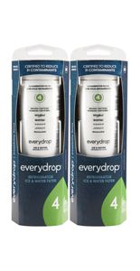 2 Pack Everydrop Refrigerator Water Filter 4 Edr4rxd1 Pack Of 2 Edr4rxv2p Maytag