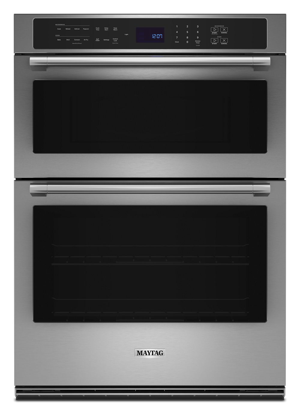 30-inch Wall Oven Microwave Combo with Air Fry and Basket - 6.4 cu