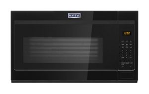 1.7-cu ft 1000-Watt Over-the-range Microwave (Black)