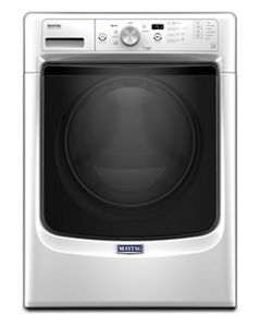 Front Load Washer With Steam For Stains Option And Powerwash System 4 3 Cu Ft White Mhw3505fw Maytag