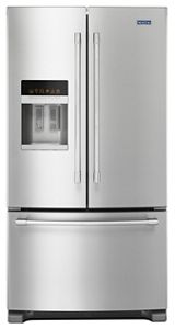 36- Inch Wide French Door Refrigerator With Powercold® Feature - 25 Cu. Ft.  Fingerprint Resistant Stainless Steel Mfi2570Fez | Maytag