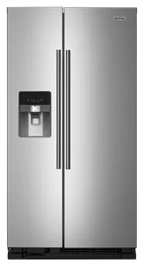 Home depot side by side refrigerators white discount