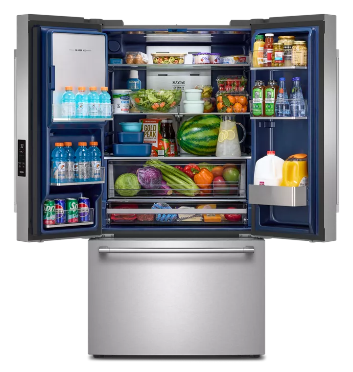 Maytag® 30 Cu. Ft. XL Capacity French Door Bottom Mount